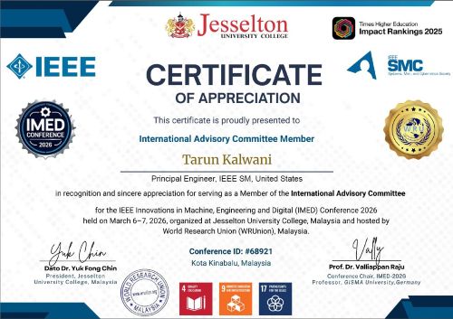 IEEE IMED 2026 International Advisory Committee